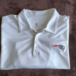 Nike Dri-Fit Polo Shirt with Patriots Flying Elvis Logo
